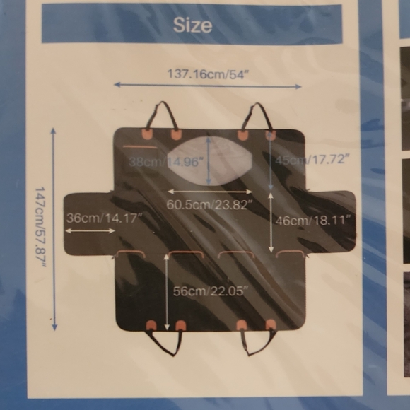 Dog Luxury Car SUV Seat Cover Water Proof Pet Car Seat Anchors GEGD101AB - Picture 4 of 10